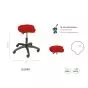 Hocker Ecopostural S2640