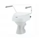 WC-Sitzerhöhung  Invacare Aquatec 900 mit hochklappbare Armlehnen 
