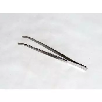 Anatomische Pinzette, gebogen, S / G, 11,5 cm Holtex