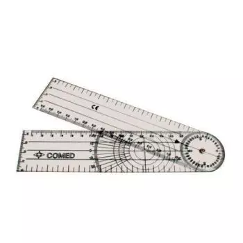 Goniometer Winkelmesser aus Kunststoff 