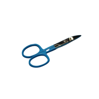 blau Baby-Nagelschere 9 cm, Kurve, Holtex