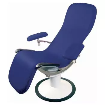 Fauteuil de prélèvement Promotal Deneo sur base circulaire