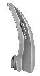 Laryngoskopsklinge  F / O Mc Intosh, N3, 130 mm lang Holtex