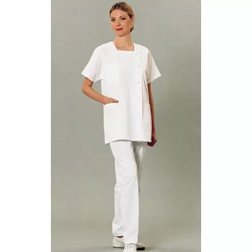 Damenkasack Weiß Tilda Mulliez