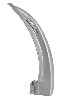 Laryngoskopsklinge F / O Mc Intosh, N5, 175 mm lang Holtex