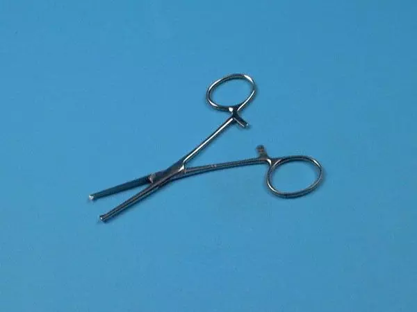 Kocher Klemme, gerade, A / G, 13 cm Holtex