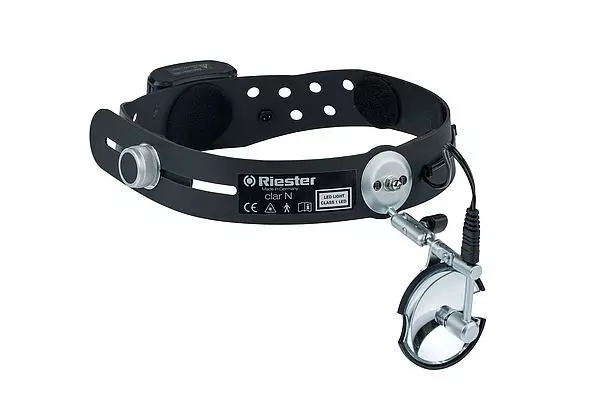 Miroir frontal Riester Clar N 55 - LED 6V