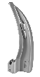 Mc Intosh Laryngoskopsklinge, n3, 14 cm lang Holtex