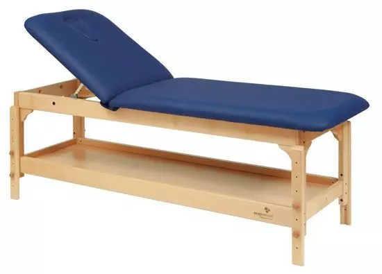 Stationäre Holz-Massageliege Ecopostural höhenverstellbar C3220