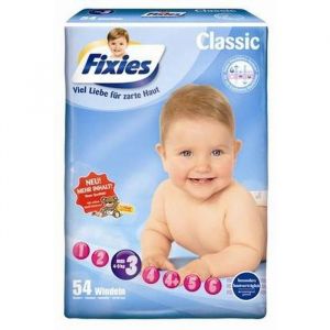 144 Babywindeln Fixies Midi (4-9 kg)
