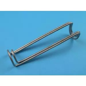 Hartmann Sperrer, Doppel-Draht, Edelstahl, 16 cm, Paar Holtex