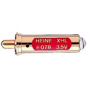 Ersatzlampe HEINE 3,5V XHL Xenon Halogen 078  
