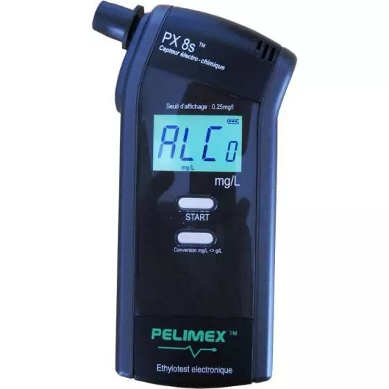 Electronische Alkoholtestgerät PX8s Klasse 2 Pelimex 60160