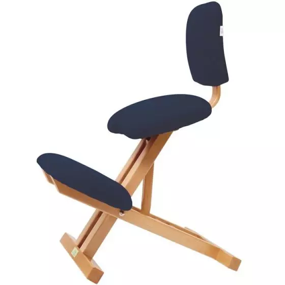 Klappbarer ergonomischer Stuhl mit Rückenlehne Ecopostural S2105