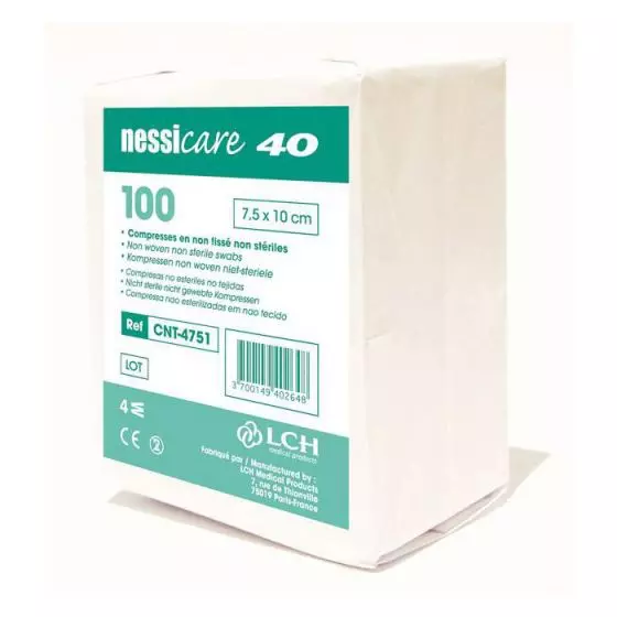 Non-Woven-nicht-steril Kompressen  Nessicare LCH 40 