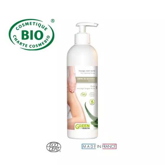 neutral Massagecreme Bio 500 ml Green For Health