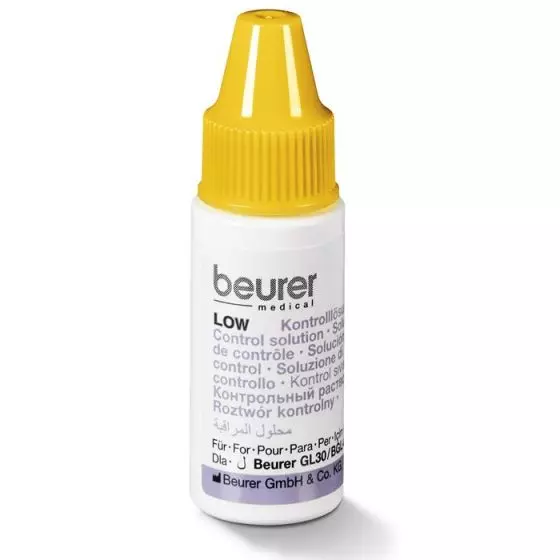 Blutzucker-Kontrolllösung Beurer LOW (niedriger Blutzuckermessbereich)