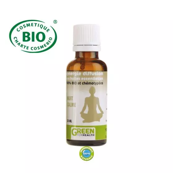 Synergie ruhigen Nacht Bio 30 ml Green For Health